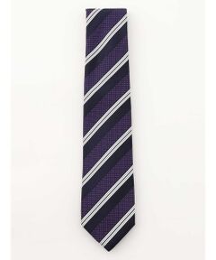 Aquascutum / アクアスキュータム ネクタイ | ストライプ小剣クレスト