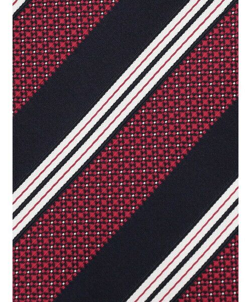 Aquascutum / アクアスキュータム ネクタイ | ストライプ小剣クレスト | 詳細4