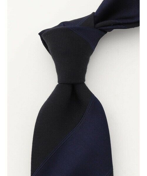 Aquascutum / アクアスキュータム ネクタイ | Jubilee 175 Premium Navy Tie | 詳細3