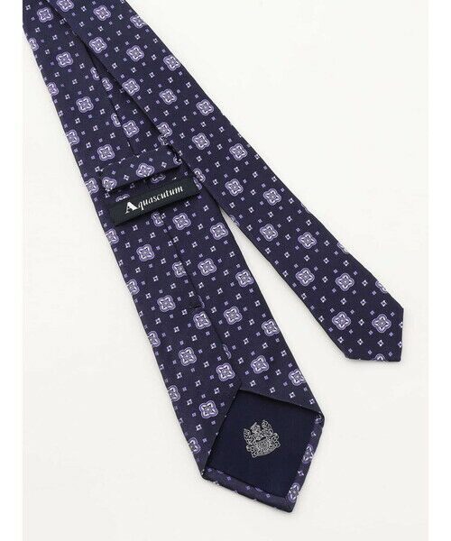 Aquascutum / アクアスキュータム ネクタイ | フラワーモチーフ | 詳細2