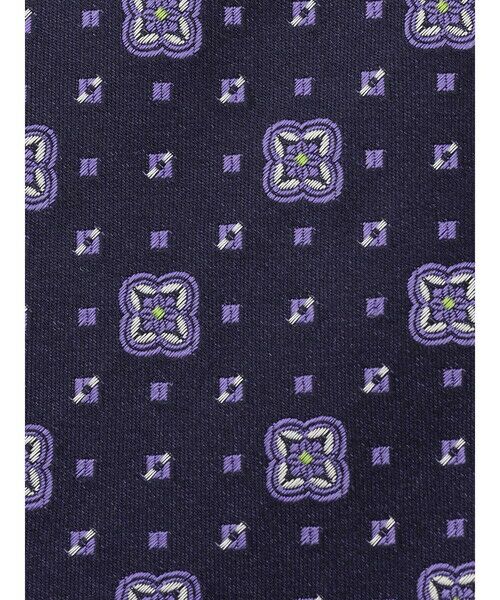 Aquascutum / アクアスキュータム ネクタイ | フラワーモチーフ | 詳細3