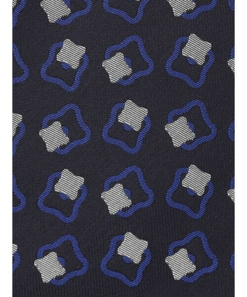 Aquascutum / アクアスキュータム ネクタイ | クラフトフラワーパターン | 詳細2