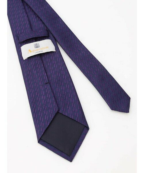 Aquascutum / アクアスキュータム ネクタイ | 【UK Traditional】AQ Archive Logo Tie | 詳細2
