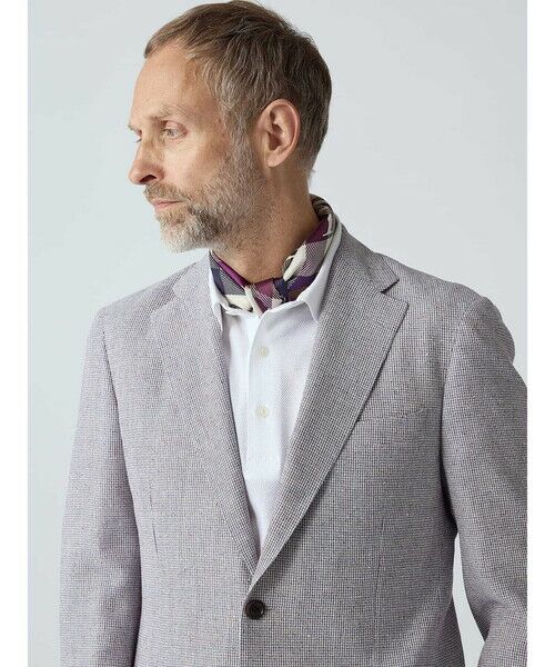 Aquascutum / アクアスキュータム マフラー・ショール・スヌード・ストール | ＜175th limited＞Club Check Neckerchief（ﾊﾟｰﾌﾟﾙ）