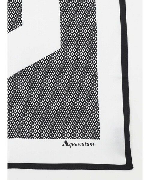 Aquascutum / アクアスキュータム マフラー・ショール・スヌード・ストール | 【UK Tra】AQ Archive Pattern Neckerchief | 詳細2