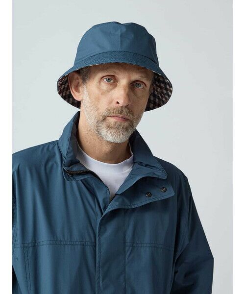 Aquascutum / アクアスキュータム キャップ | Wet Weather Bucket Hat（ﾌﾞﾙｰ）