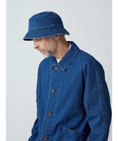 Aquascutum / アクアスキュータム キャップ | Denim Jacquard Bucket Hat