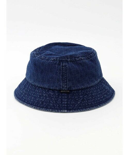 Aquascutum / アクアスキュータム キャップ | Denim Jacquard Bucket Hat | 詳細1
