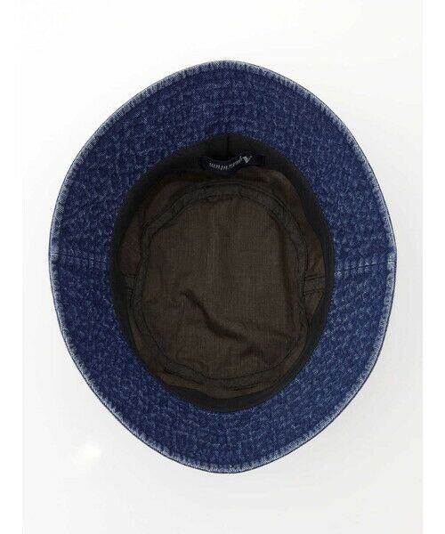 Aquascutum / アクアスキュータム キャップ | Denim Jacquard Bucket Hat | 詳細4