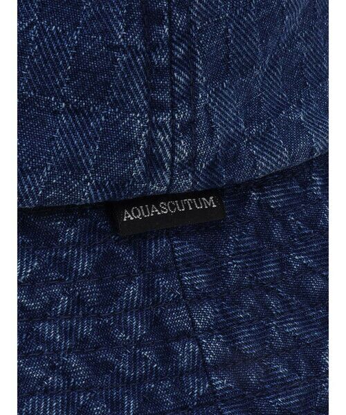 Aquascutum / アクアスキュータム キャップ | Denim Jacquard Bucket Hat | 詳細5