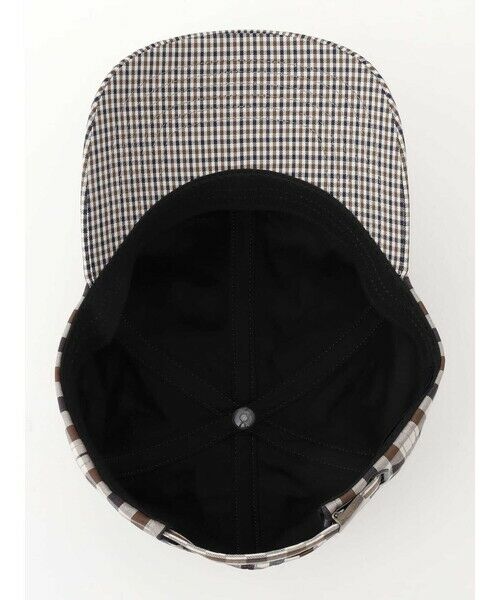 Aquascutum / アクアスキュータム キャップ | Combination Club Check Cap | 詳細4