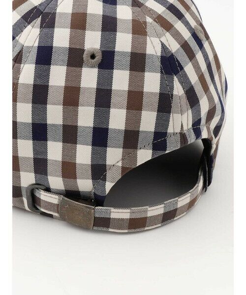 Aquascutum / アクアスキュータム キャップ | Combination Club Check Cap | 詳細6