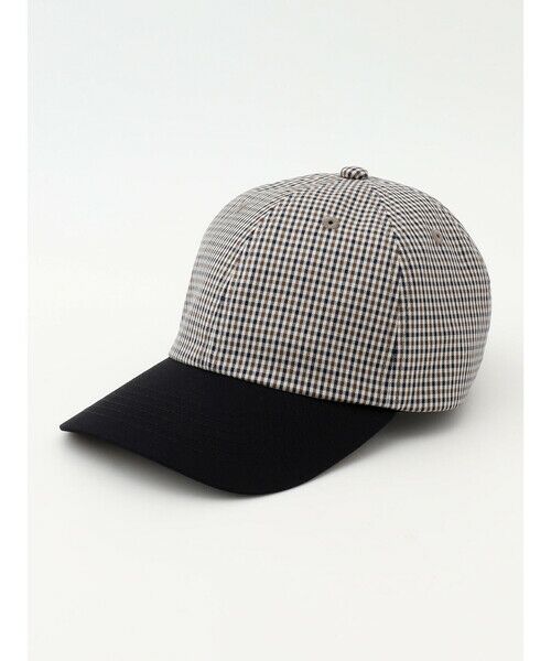 Aquascutum / アクアスキュータム キャップ | Club Check×AQUA5 Cap | 詳細1