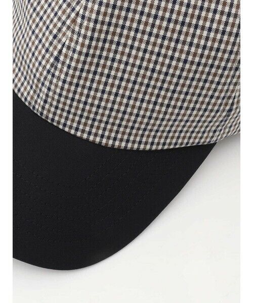 Aquascutum / アクアスキュータム キャップ | Club Check×AQUA5 Cap | 詳細8
