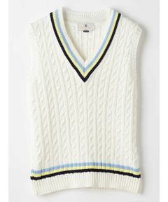 Aquascutum / アクアスキュータム ニット・セーター | 【UK Traditional】Sleeveless Criket Jumper