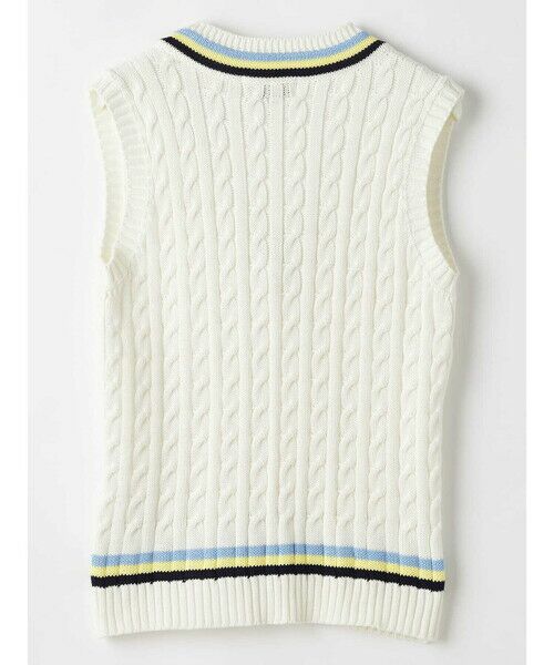 Aquascutum / アクアスキュータム ニット・セーター | 【UK Traditional】Sleeveless Criket Jumper | 詳細1