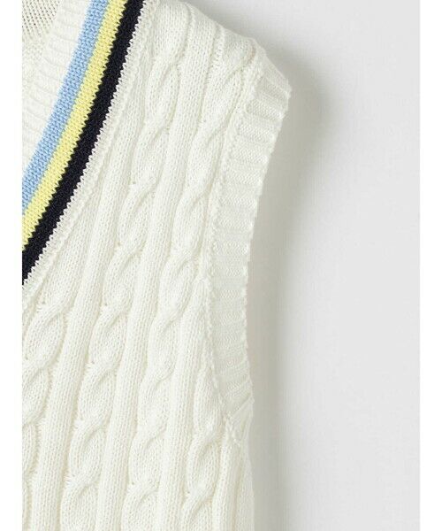 Aquascutum / アクアスキュータム ニット・セーター | 【UK Traditional】Sleeveless Criket Jumper | 詳細3