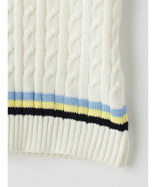 Aquascutum / アクアスキュータム ニット・セーター | 【UK Traditional】Sleeveless Criket Jumper | 詳細4