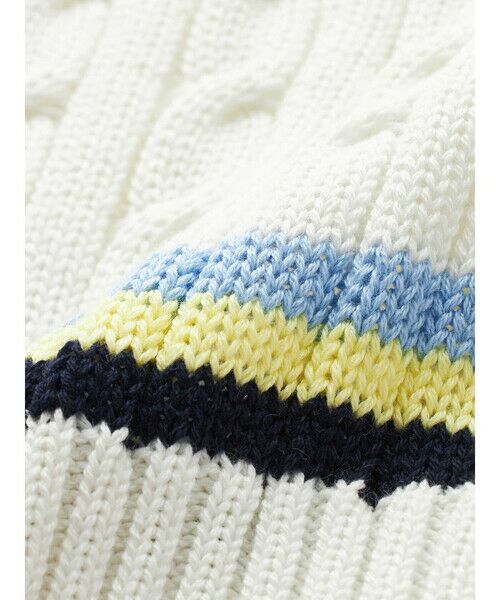 Aquascutum / アクアスキュータム ニット・セーター | 【UK Traditional】Sleeveless Criket Jumper | 詳細5