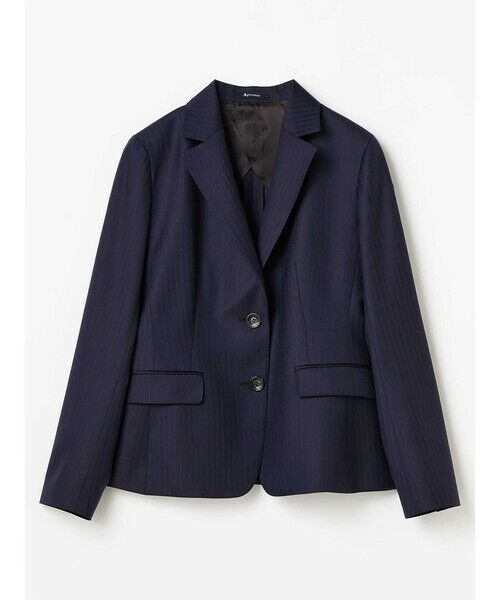 Aquascutum / アクアスキュータム テーラードジャケット | 【セットアップ対応】カノニコシャドウヘリンボンジャケット（ﾈｲﾋﾞｰ）