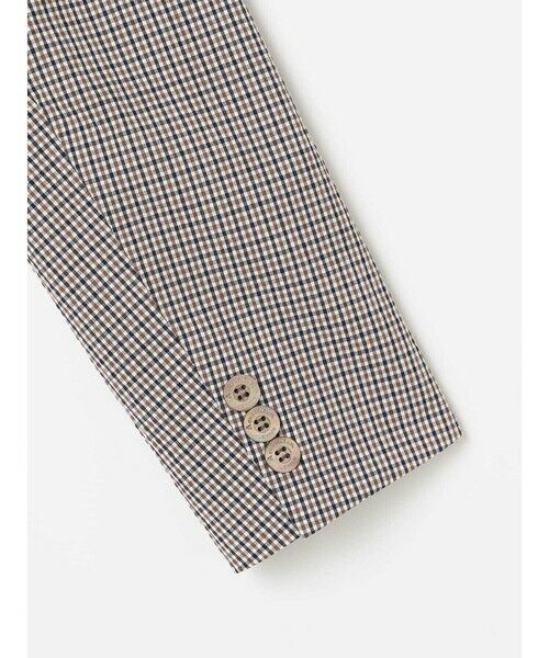 Aquascutum / アクアスキュータム テーラードジャケット | クラブチェックサッカー ジャケット | 詳細3