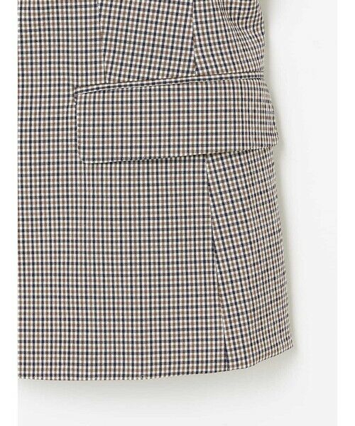 Aquascutum / アクアスキュータム テーラードジャケット | クラブチェックサッカー ジャケット | 詳細4