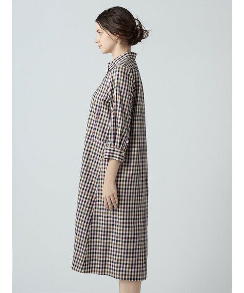 Aquascutum / アクアスキュータム ドレス | Anniversary check シャツドレス | 詳細3