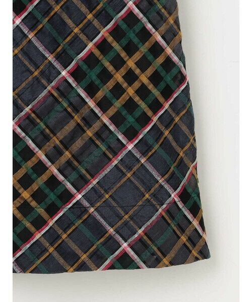 Aquascutum / アクアスキュータム ドレス | シアービッグチェック ノースリーブドレス | 詳細10