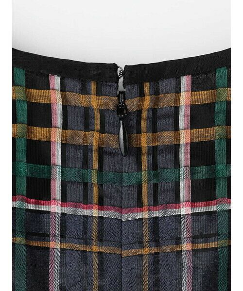 Aquascutum / アクアスキュータム ドレス | シアービッグチェック ノースリーブドレス | 詳細11