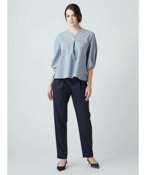 Aquascutum / アクアスキュータム シャツ・ブラウス | プレーンストレッチブラウス | 詳細1