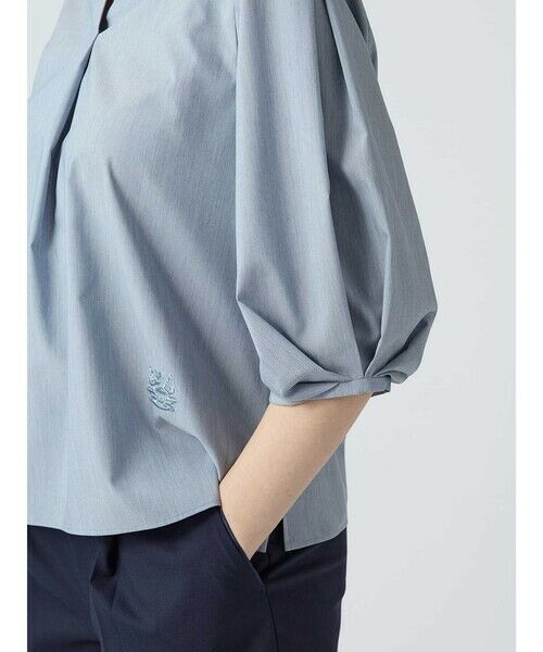 Aquascutum / アクアスキュータム シャツ・ブラウス | プレーンストレッチブラウス | 詳細5