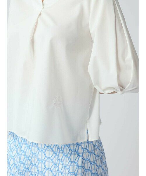 Aquascutum / アクアスキュータム シャツ・ブラウス | プレーンストレッチブラウス | 詳細15