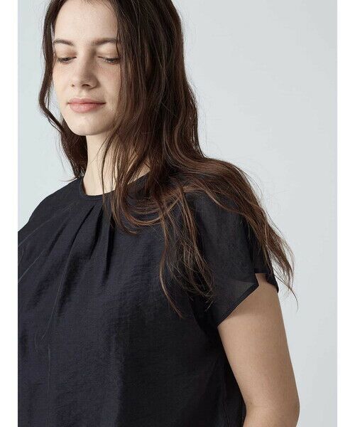 Aquascutum / アクアスキュータム シャツ・ブラウス | テンセルシルク シアーブラウス | 詳細2