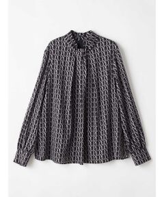 Aquascutum / アクアスキュータム シャツ・ブラウス | 【セットアップ対応】AQプリントブラウス