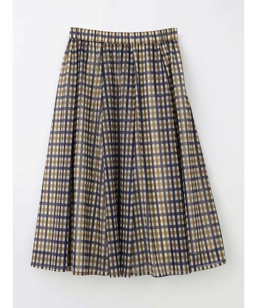 Aquascutum / アクアスキュータム ミニ・ひざ丈スカート | クラブチェックオーガンジースカート | 詳細6