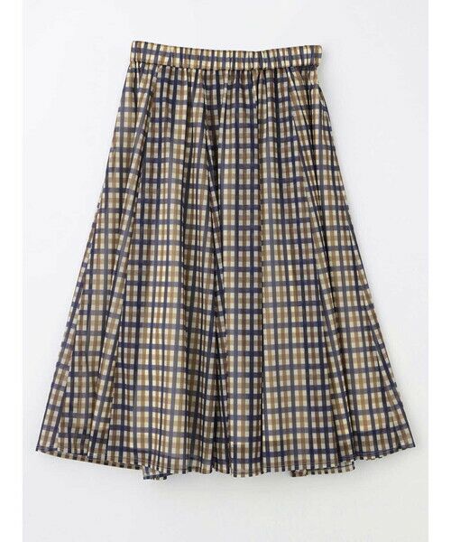 Aquascutum / アクアスキュータム ミニ・ひざ丈スカート | クラブチェックオーガンジースカート | 詳細7