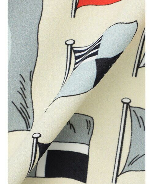 Aquascutum / アクアスキュータム ミニ・ひざ丈スカート | アーカイブプリントスカート | 詳細4