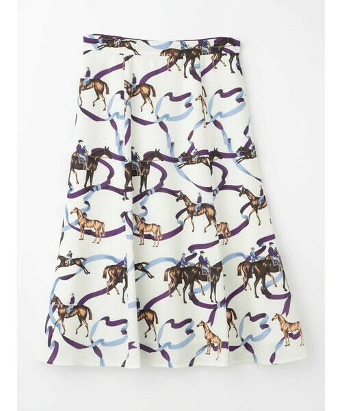Aquascutum / アクアスキュータム ミニ・ひざ丈スカート | アーカイブプリントスカート | 詳細10