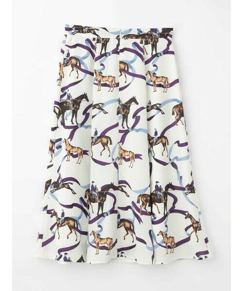 Aquascutum / アクアスキュータム ミニ・ひざ丈スカート | アーカイブプリントスカート | 詳細11