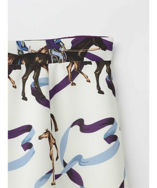 Aquascutum / アクアスキュータム ミニ・ひざ丈スカート | アーカイブプリントスカート | 詳細13