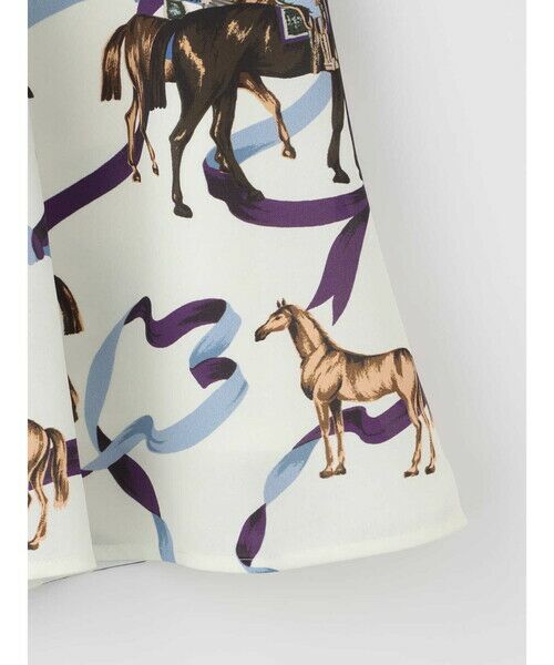 Aquascutum / アクアスキュータム ミニ・ひざ丈スカート | アーカイブプリントスカート | 詳細14