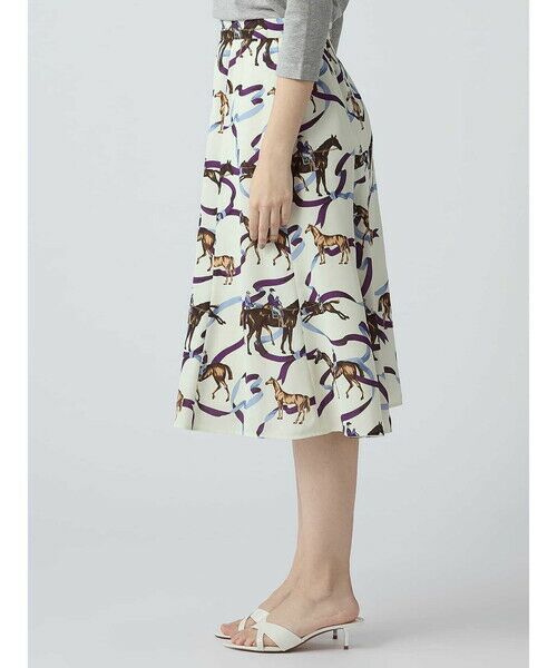 Aquascutum / アクアスキュータム ミニ・ひざ丈スカート | アーカイブプリントスカート | 詳細7