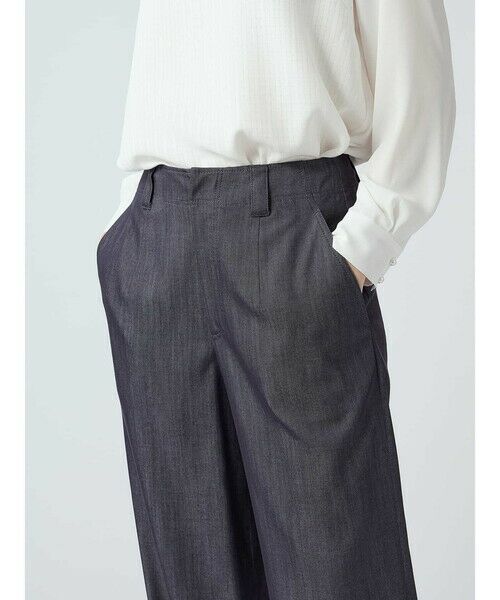 Aquascutum / アクアスキュータム その他パンツ | ソフトデニムワイドパンツ | 詳細2