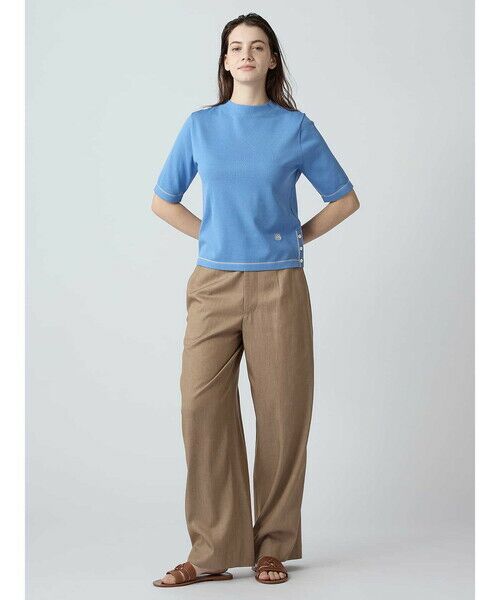 Aquascutum / アクアスキュータム その他パンツ | ソフトデニムワイドパンツ | 詳細5