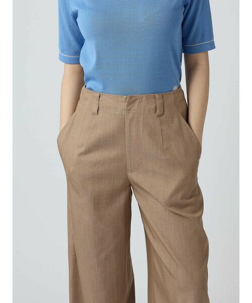 Aquascutum / アクアスキュータム その他パンツ | ソフトデニムワイドパンツ | 詳細9