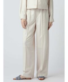 Aquascutum / アクアスキュータム その他パンツ | ソフトワッシャーツイル イージーワイドパンツ