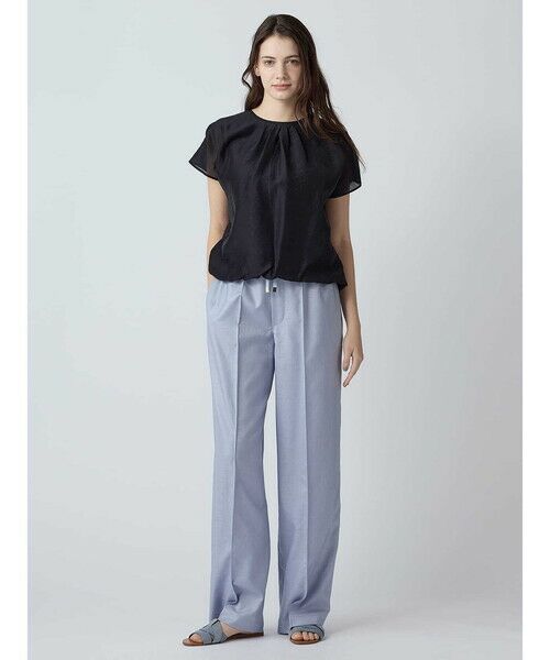 Aquascutum / アクアスキュータム その他パンツ | ソフトワッシャーツイル イージーワイドパンツ | 詳細1