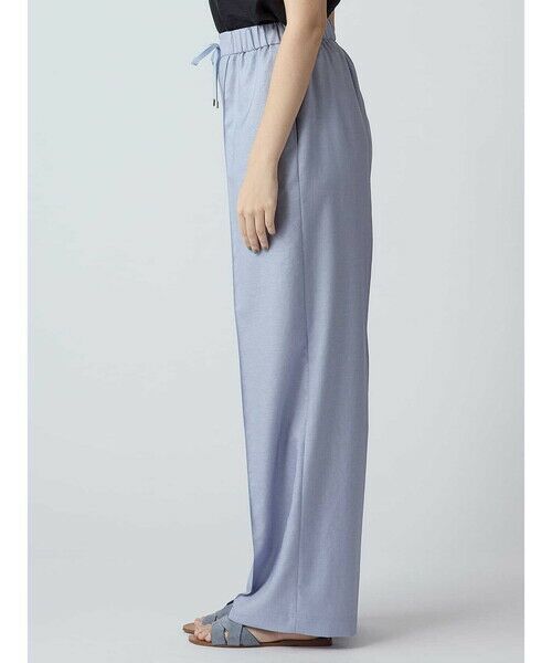 Aquascutum / アクアスキュータム その他パンツ | ソフトワッシャーツイル イージーワイドパンツ | 詳細3