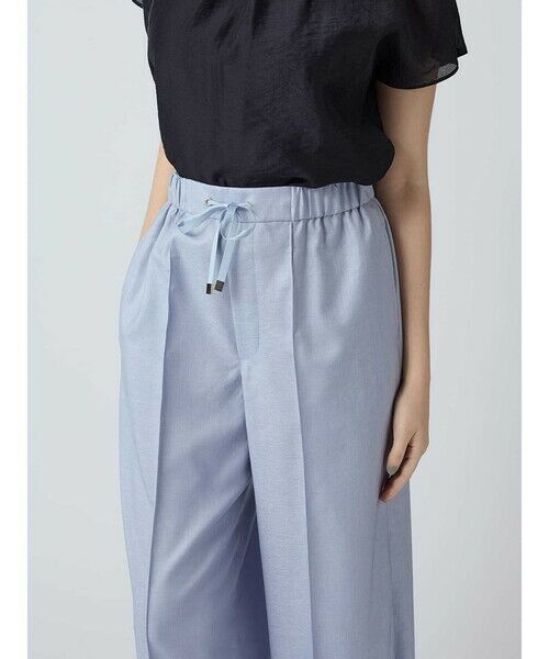 Aquascutum / アクアスキュータム その他パンツ | ソフトワッシャーツイル イージーワイドパンツ | 詳細5