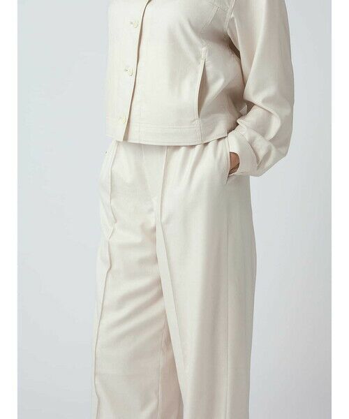 Aquascutum / アクアスキュータム その他パンツ | ソフトワッシャーツイル イージーワイドパンツ | 詳細12